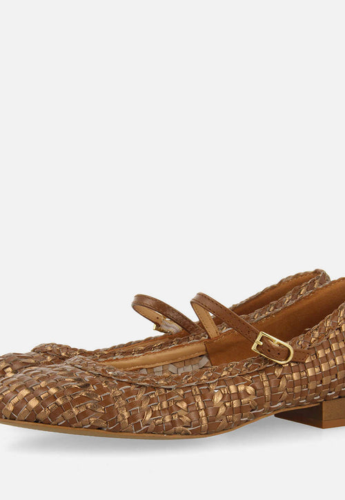 BAILARINAS MERCEDITAS TRENZADO PIEL SKALICA