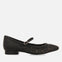 BALLET FLATS MARY JANES BRAIDED LEATHER SKALICA