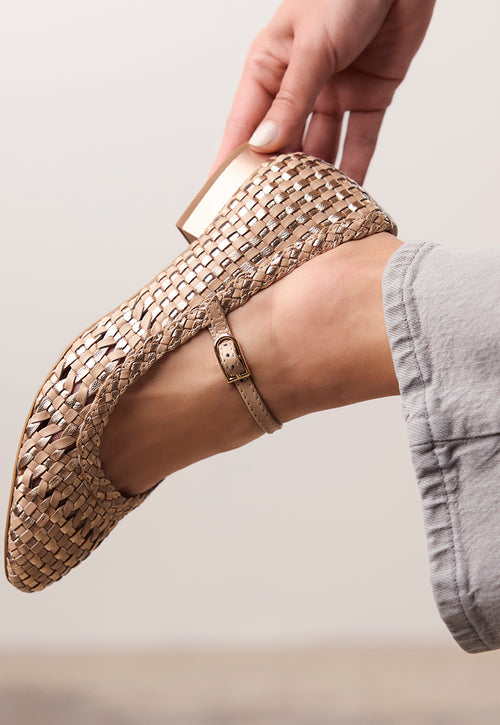 BAILARINAS MERCEDITAS TRENZADOPIEL SKALICA