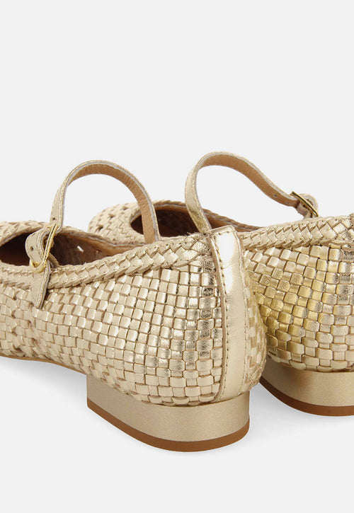 BAILARINAS MERCEDITAS TRENZADO PIEL SKALICA