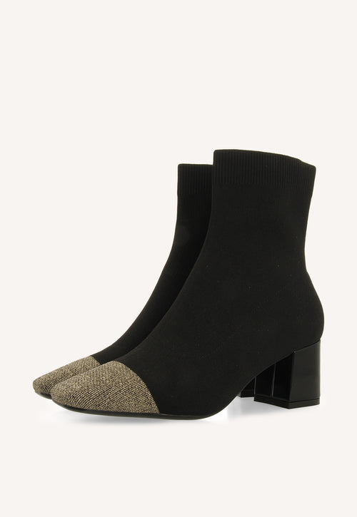 BOTINES TIPO CALCETÍN TACÓN VANLOSE