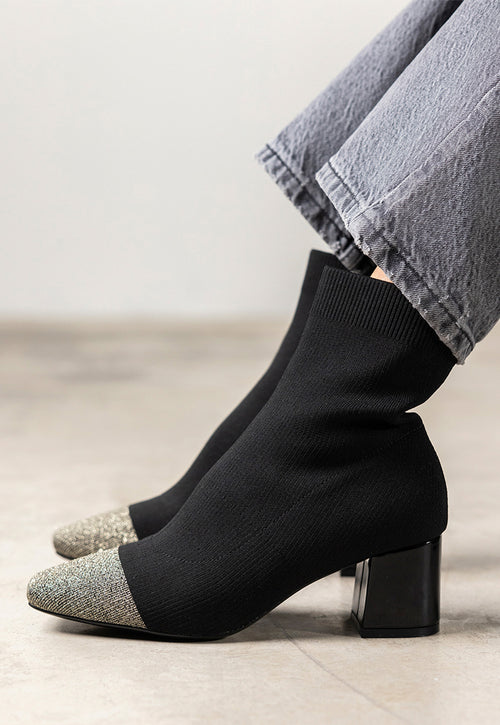 BOTINES TIPO CALCETÍN TACÓN VANLOSE