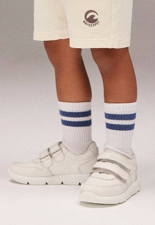 SCHOOL TENNIS SHOES MADE OF LEATHER MARVEDE