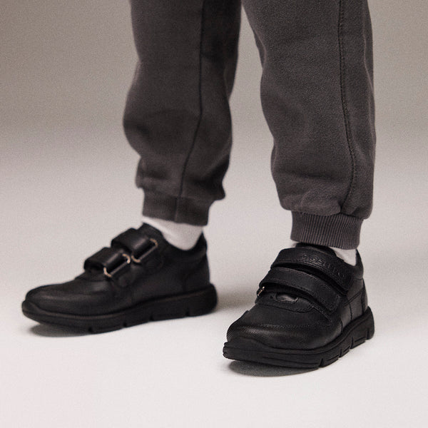 SNEAKERS COLEGIALES TIPO BAMBAS PIEL MARVEDE