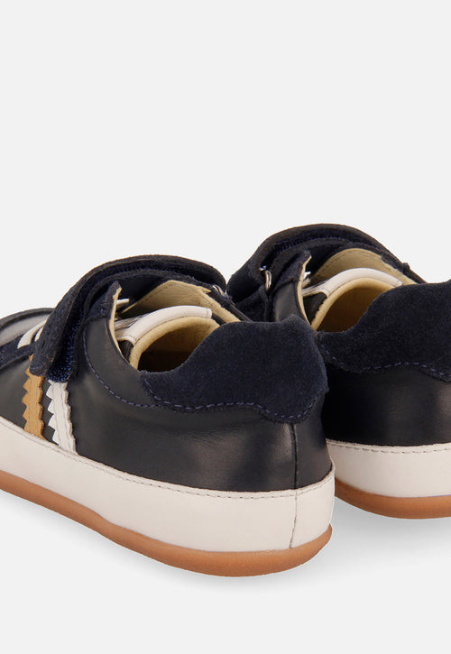 BLUE MARINE BASKETS WITH ADJUSTABLE CLOSURES FOR BOYS AND GIRLS SKRADIN