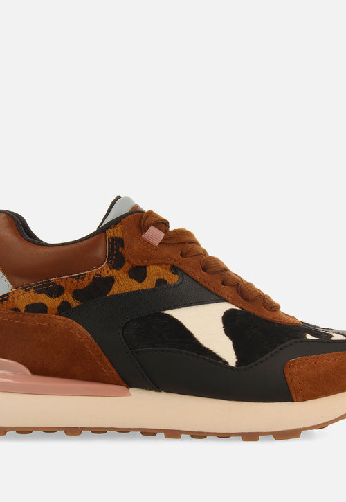 SNEAKERS PIEL ESTAMPADO LEOPARDO ULSTER