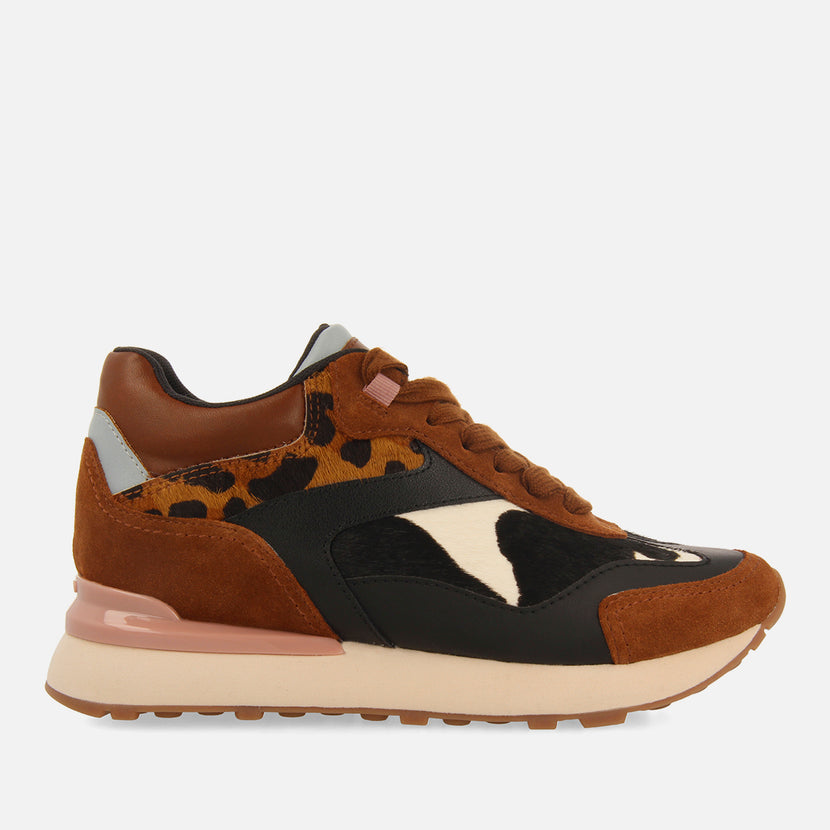 SNEAKERS PIEL ESTAMPADO LEOPARDO ULSTER