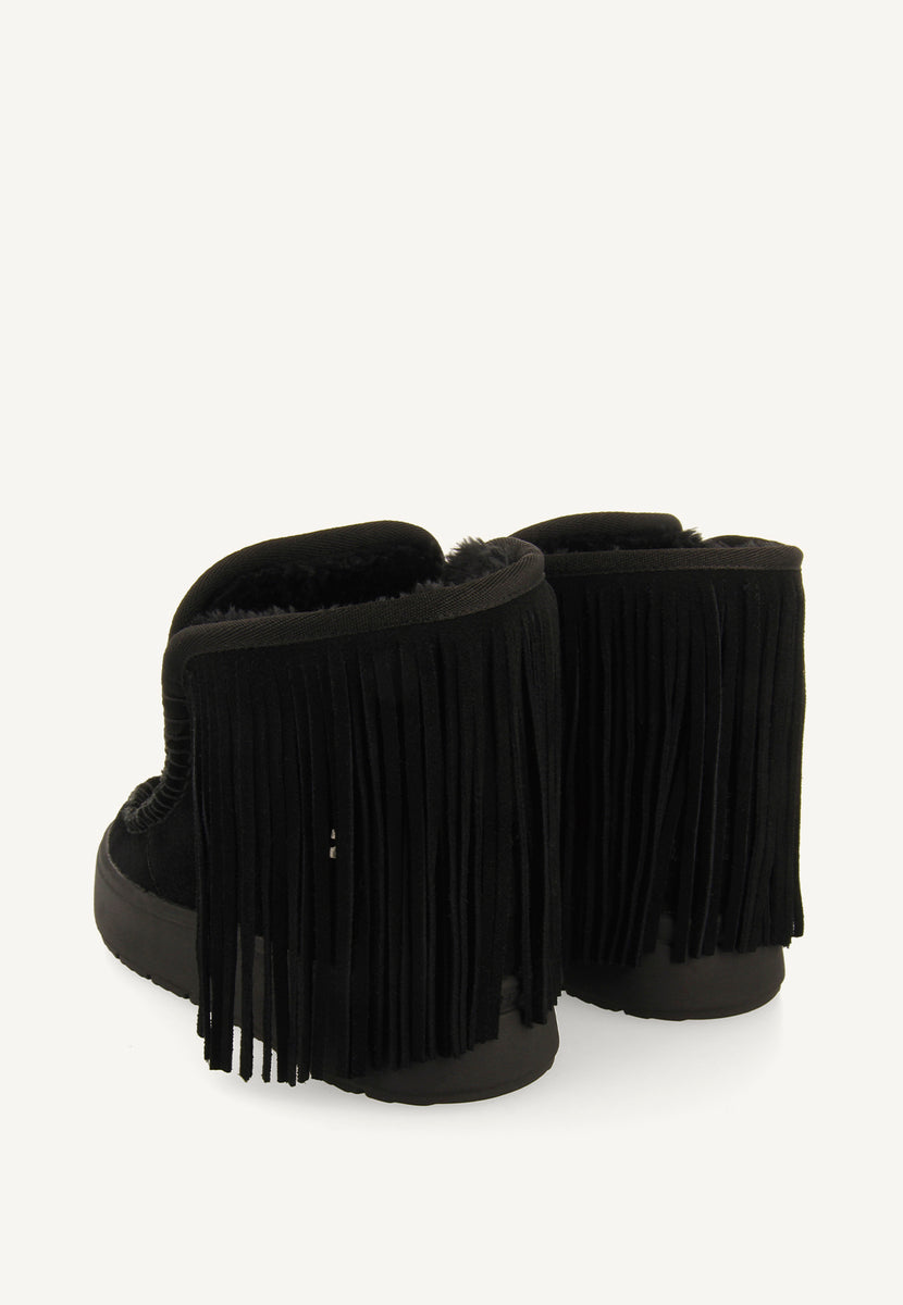 STIVALI AUSTRALIANI CON FRANGE IN PELLE SCHILDE