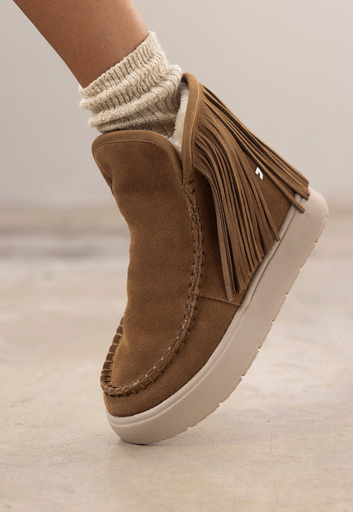 AUSTRALIAN FRINGE LEATHER BOOTS SCHILDE