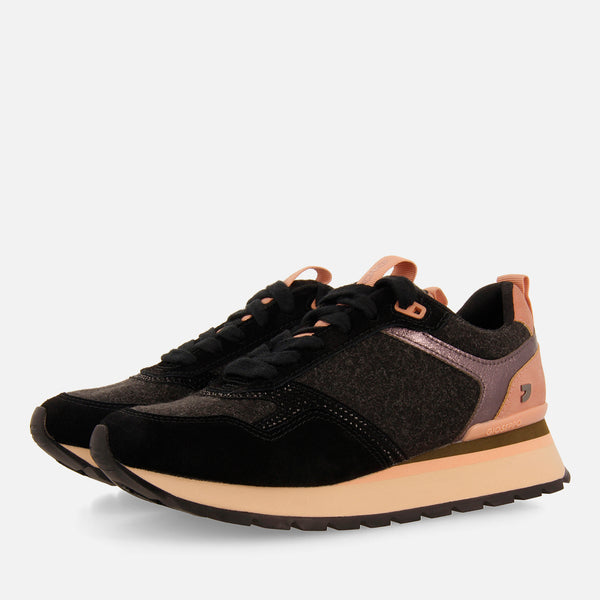 SCARPE DA TENNIS IN FELTRO E STRASS PER DONNA ARDAGGER
