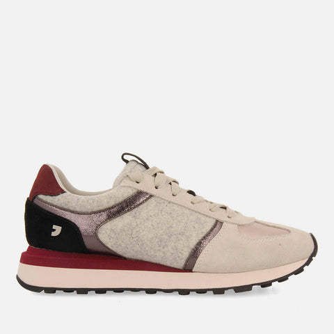 RETRO STYLE FELT SNEAKERS RYE