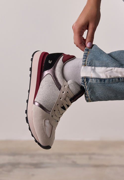 SNEAKERS ESTILO RETRO FIELTRO RYE