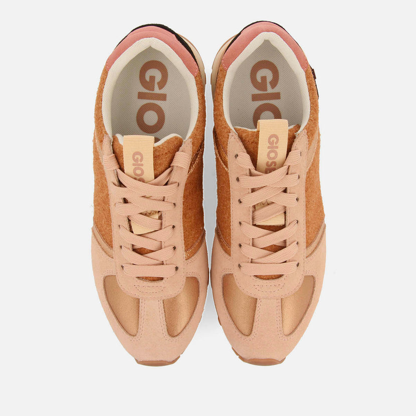 RETRO STYLE FELT SNEAKERS RYE