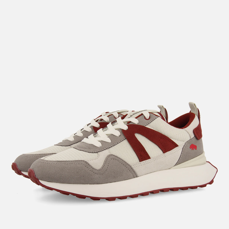 RETRO STYLE LEATHER SNEAKERS MAGOCS