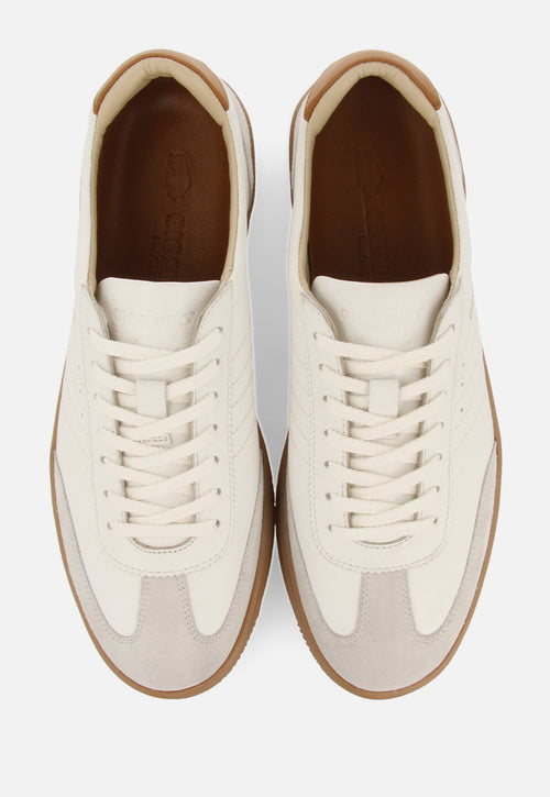 SNEAKERS TIPO BAMBAS PIEL HERMON