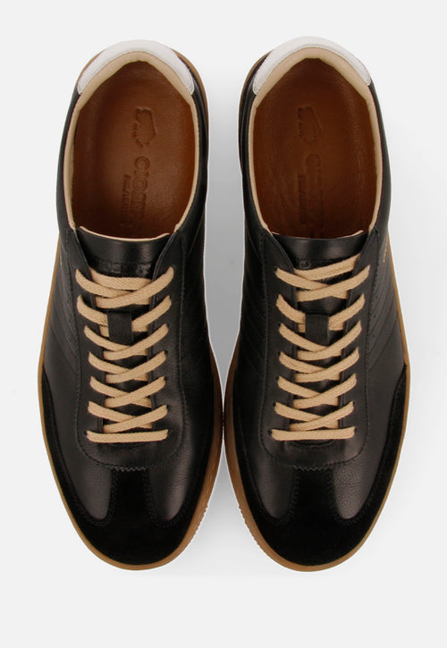 SNEAKERS TIPO BAMBAS PIEL HERMON