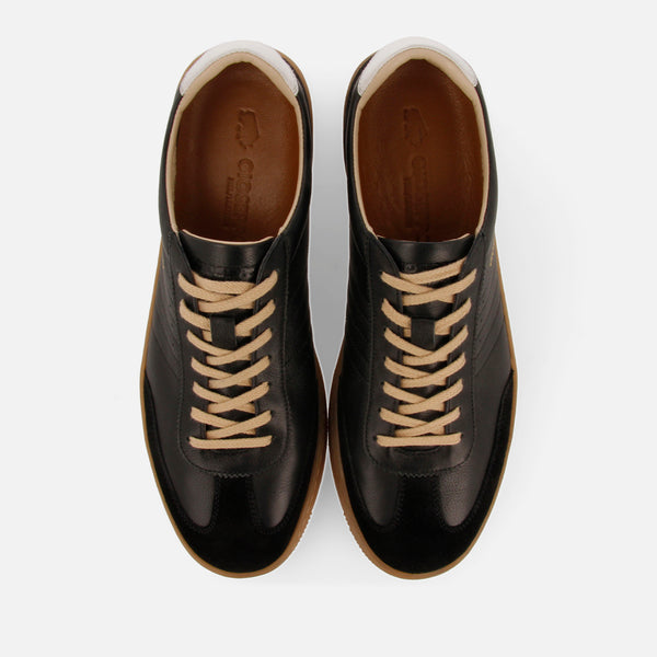 SNEAKERS TIPO BAMBAS PIEL HERMON