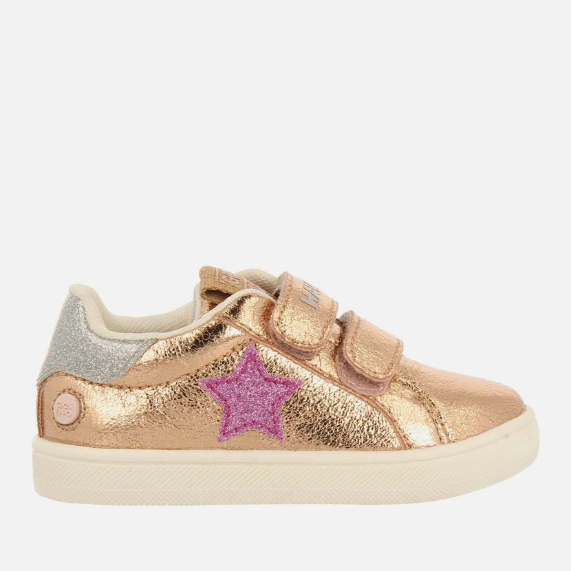 SCARPE DA TENNIS METALLIZZATE GLITTER HOYVIK