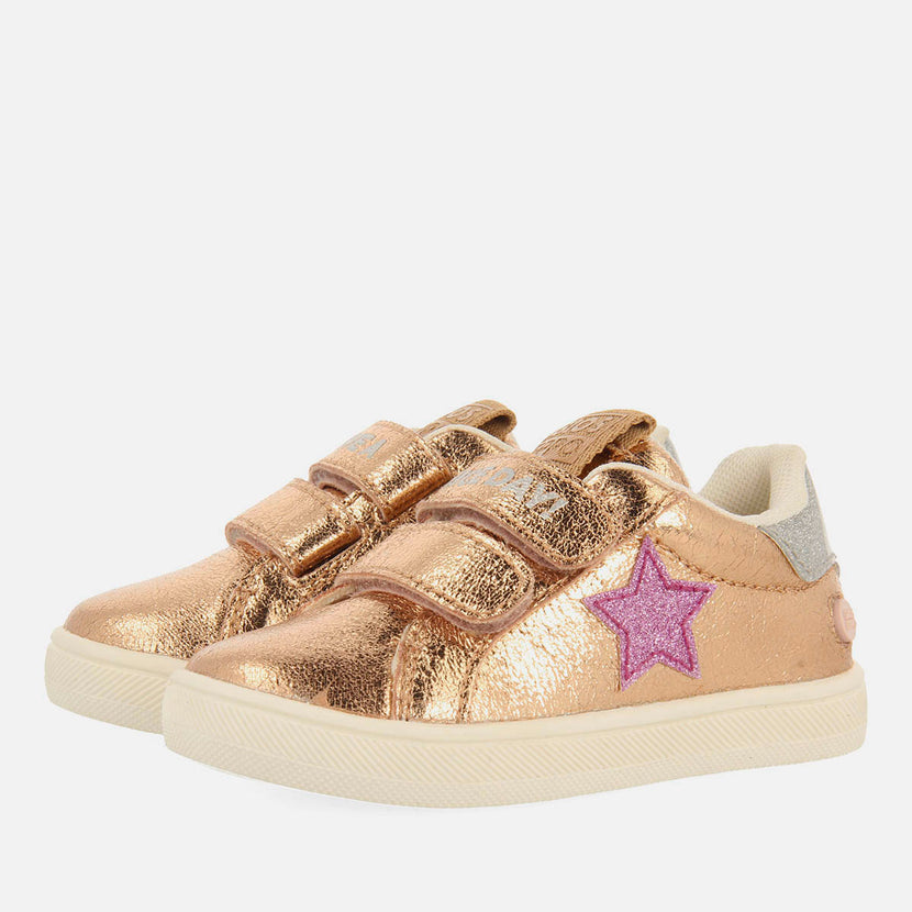 SCARPE DA TENNIS METALLIZZATE GLITTER HOYVIK