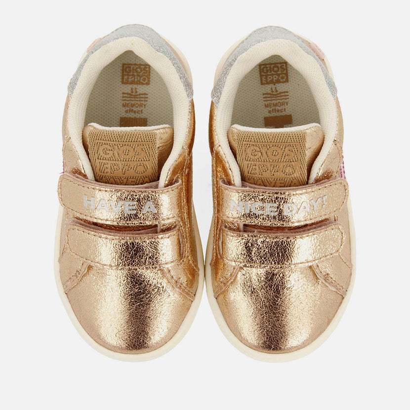 SCARPE DA TENNIS METALLIZZATE GLITTER HOYVIK
