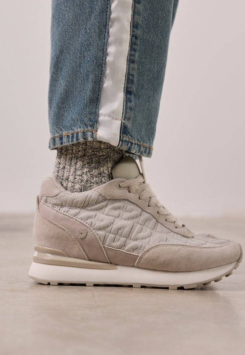 PADDED SNEAKERS WITH INTERNAL WEDGE MENTZ