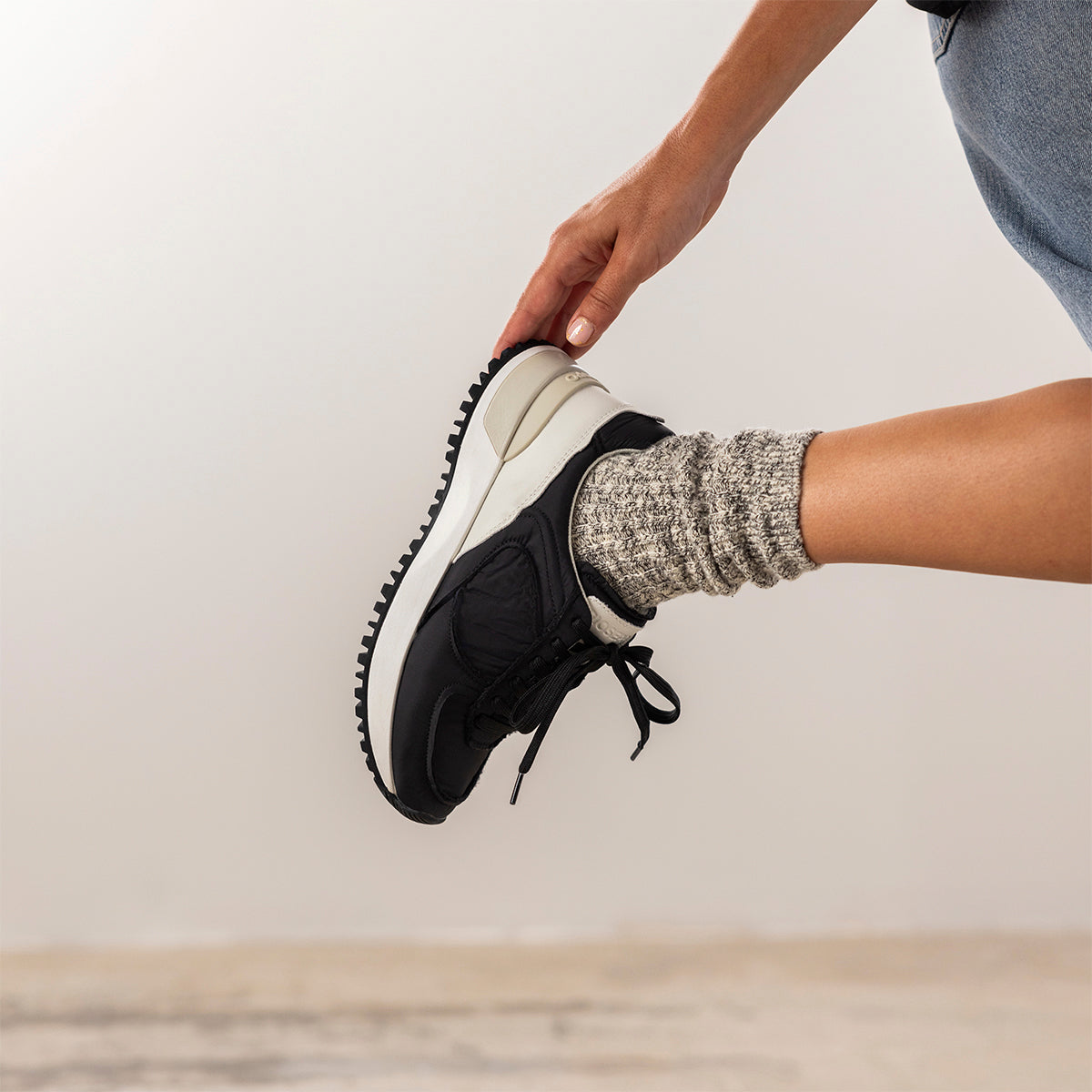 SCARPE DA TENNIS METALLIZZATE NABBE