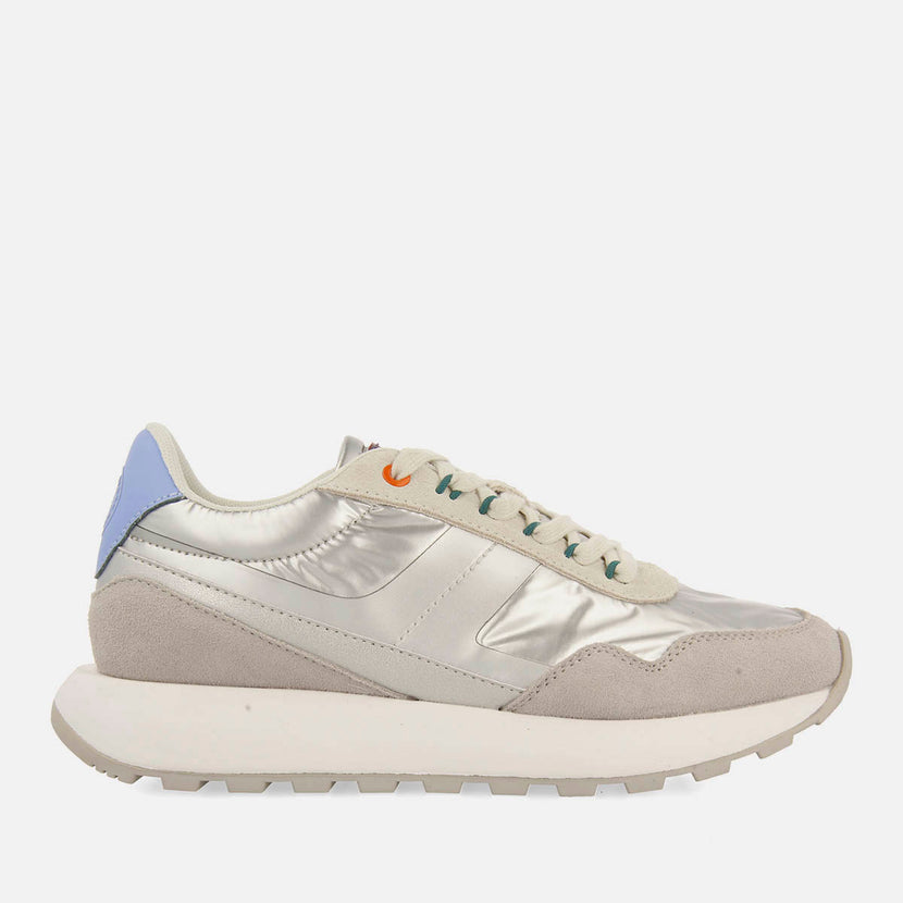 SNEAKERS METALIZADAS PIEL PRAESTO