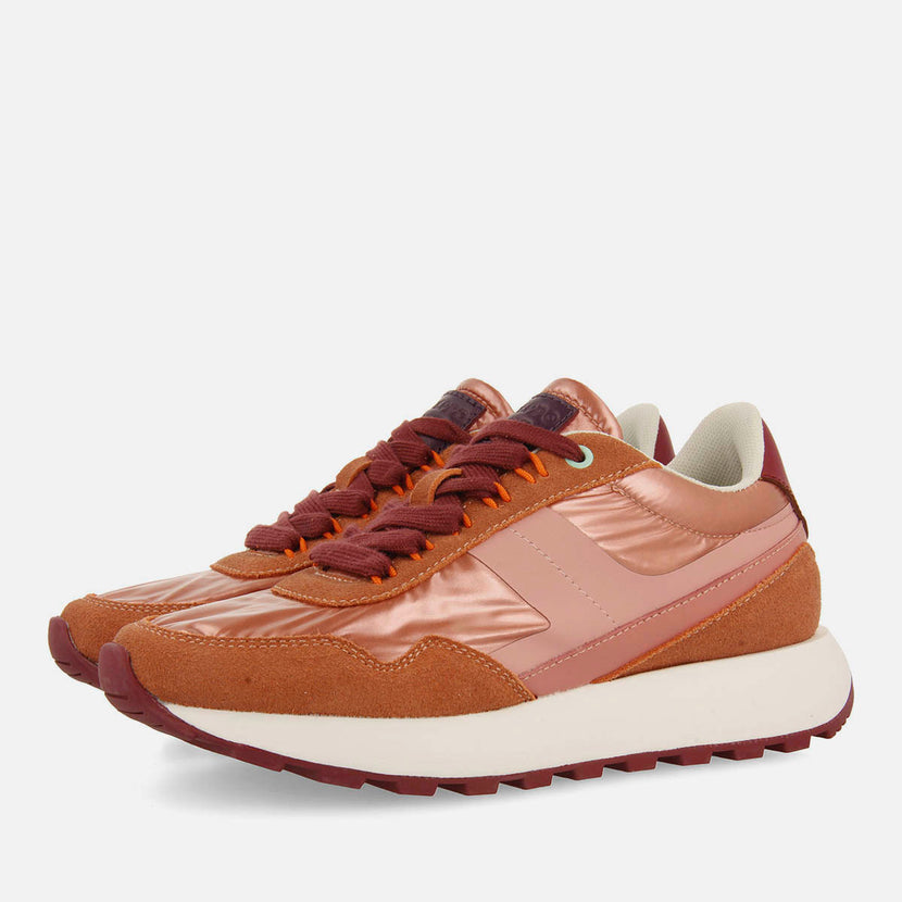 SNEAKERS METALIZADAS PIEL PRAESTO