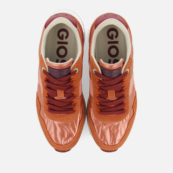 SNEAKERS CUIR MÉTALLISÉ PRAESTO