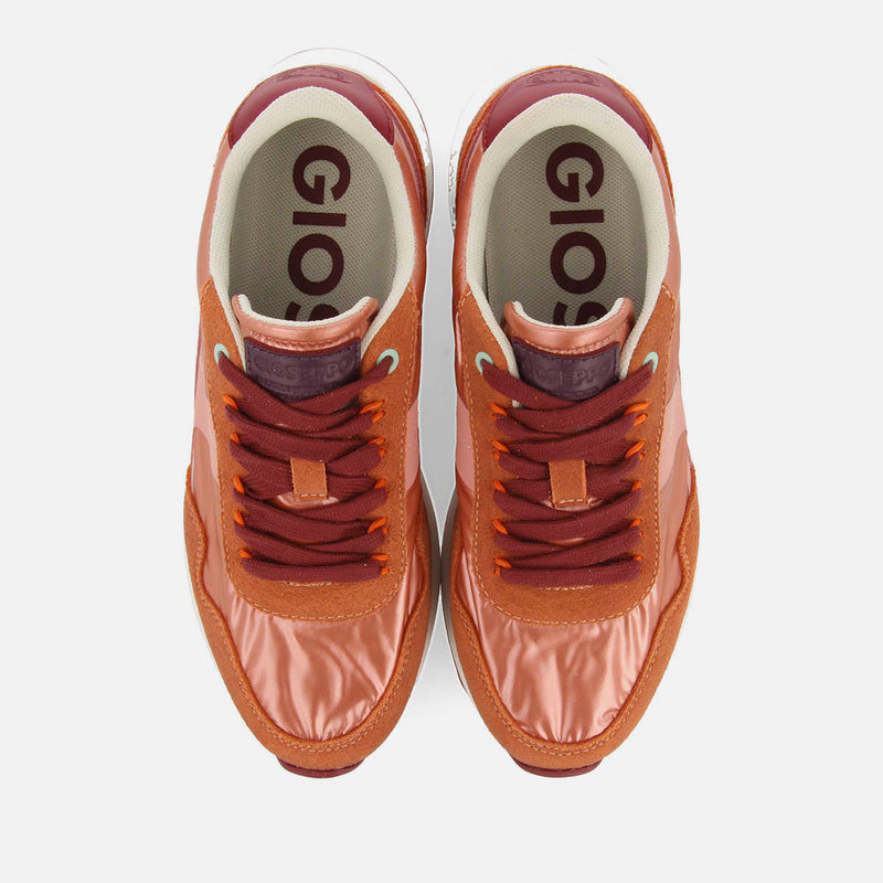 SNEAKERS CUIR MÉTALLISÉ PRAESTO