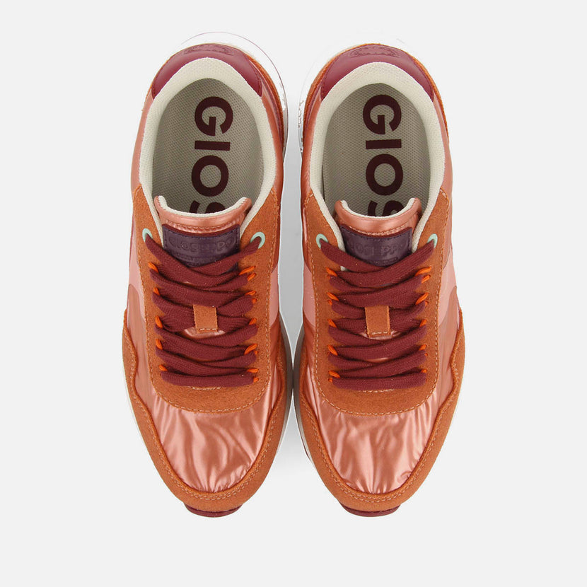 SNEAKERS METALIZADAS PIEL PRAESTO