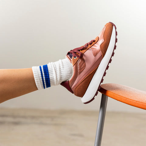 SNEAKERS METALIZADAS PIEL PRAESTO