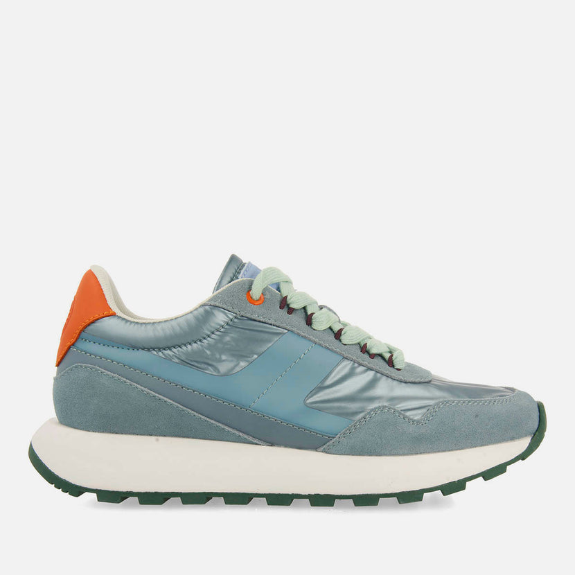 SNEAKERS METALIZADAS PIEL PRAESTO