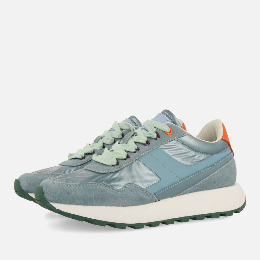SNEAKERS METALIZADAS PIEL PRAESTO
