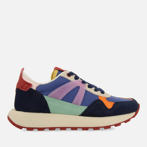 MULTICOLOUR LEATHER SNEAKERS VESTAL
