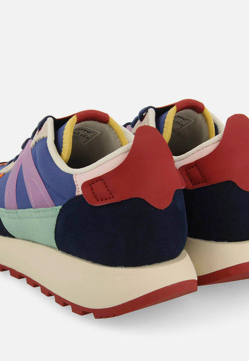 SNEAKERS MULTICOLOR PIEL VESTAL