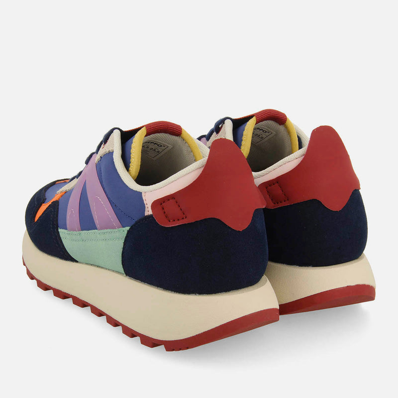 MULTICOLOUR LEATHER SNEAKERS VESTAL