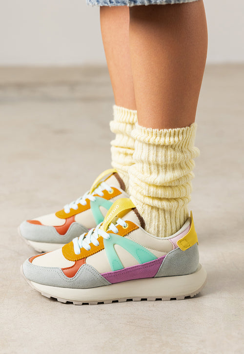 SNEAKERS MULTICOLOR PIEL VESTAL