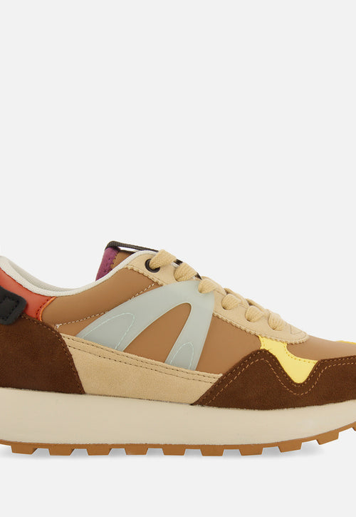 MULTICOLOUR LEATHER SNEAKERS VESTAL