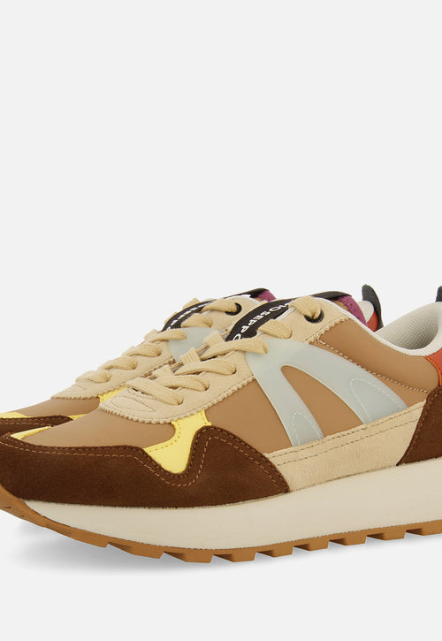 MULTICOLOUR LEATHER SNEAKERS VESTAL