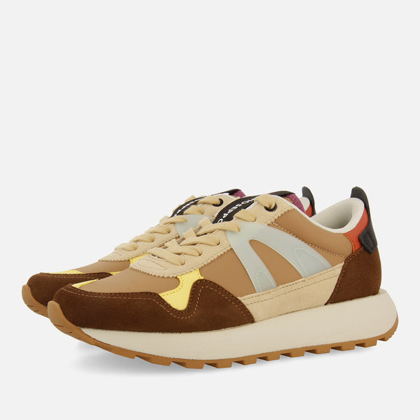 MULTICOLOUR LEATHER SNEAKERS VESTAL