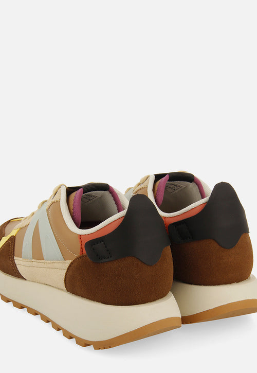 MULTICOLOUR LEATHER SNEAKERS VESTAL