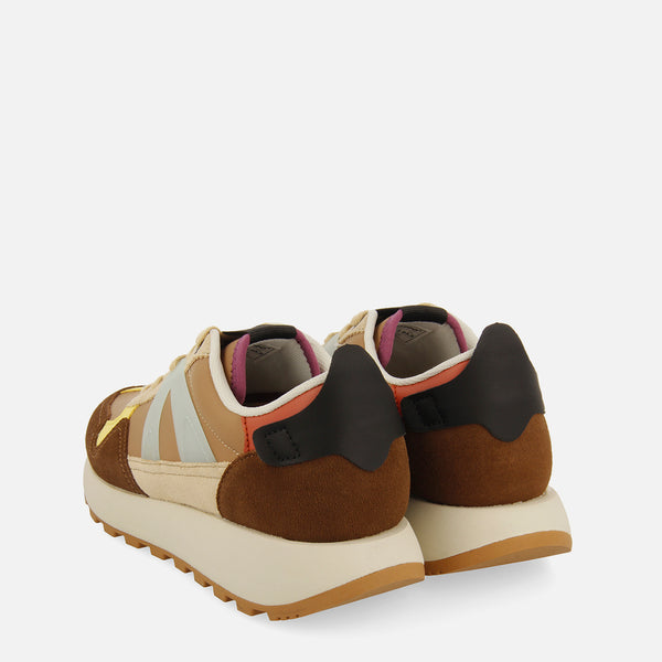 MULTICOLOUR LEATHER SNEAKERS VESTAL