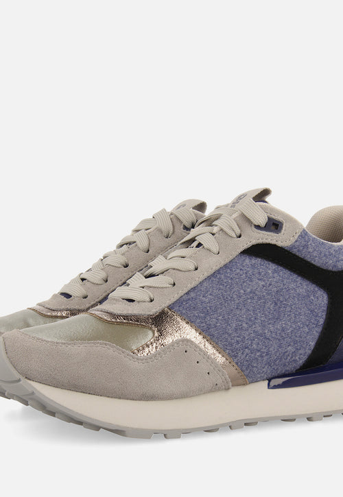 SNEAKERS FELT WEDGE INTERNAL HORICON