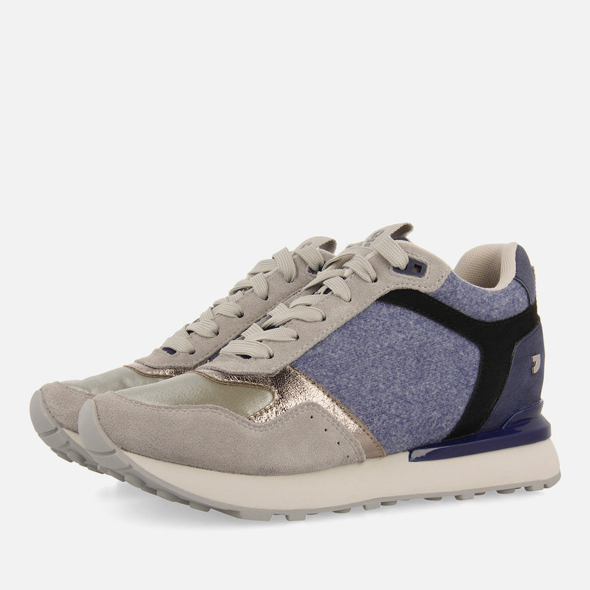SNEAKERS IN FELTRO CON ZEPPA INTERNA HORICON