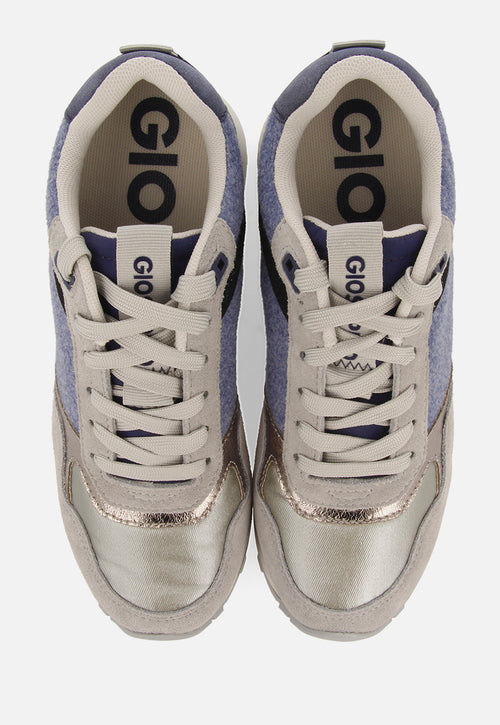 SNEAKERS FELT WEDGE INTERNAL HORICON