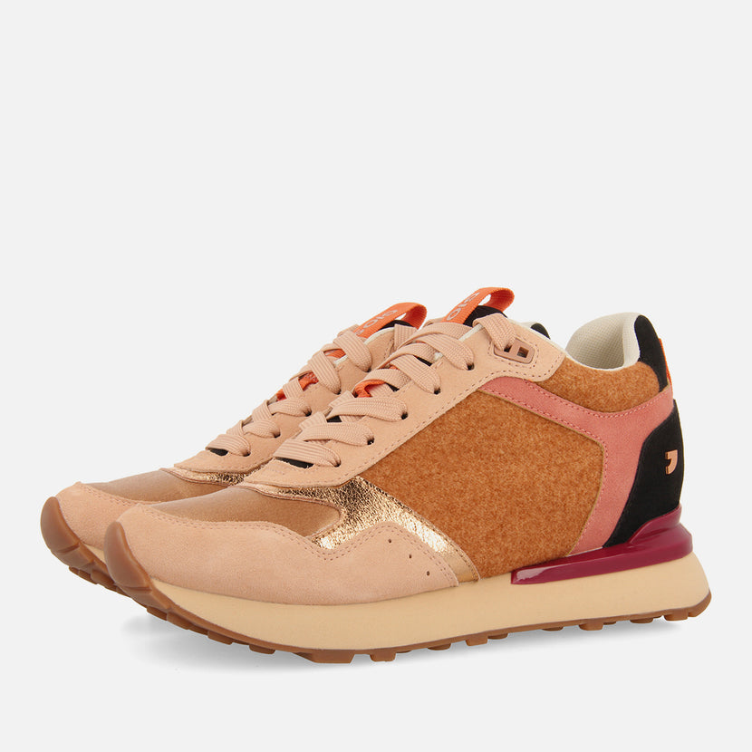 SNEAKERS IN FELTRO CON ZEPPA INTERNA HORICON