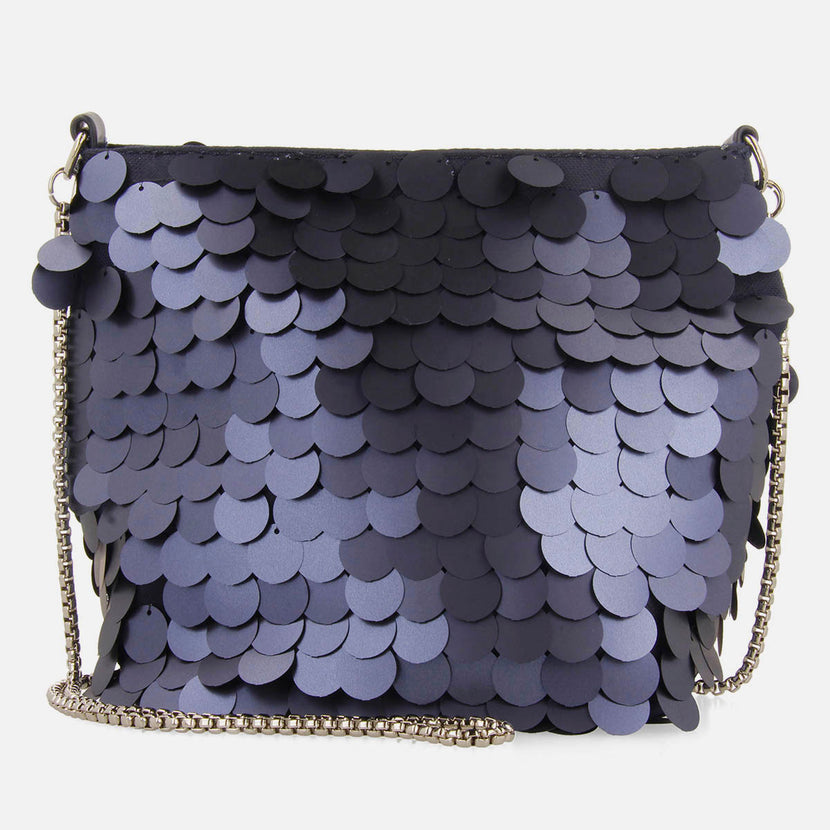 BOLSO TIPO BOMBONERA LENTEJUELAS BEERZEL