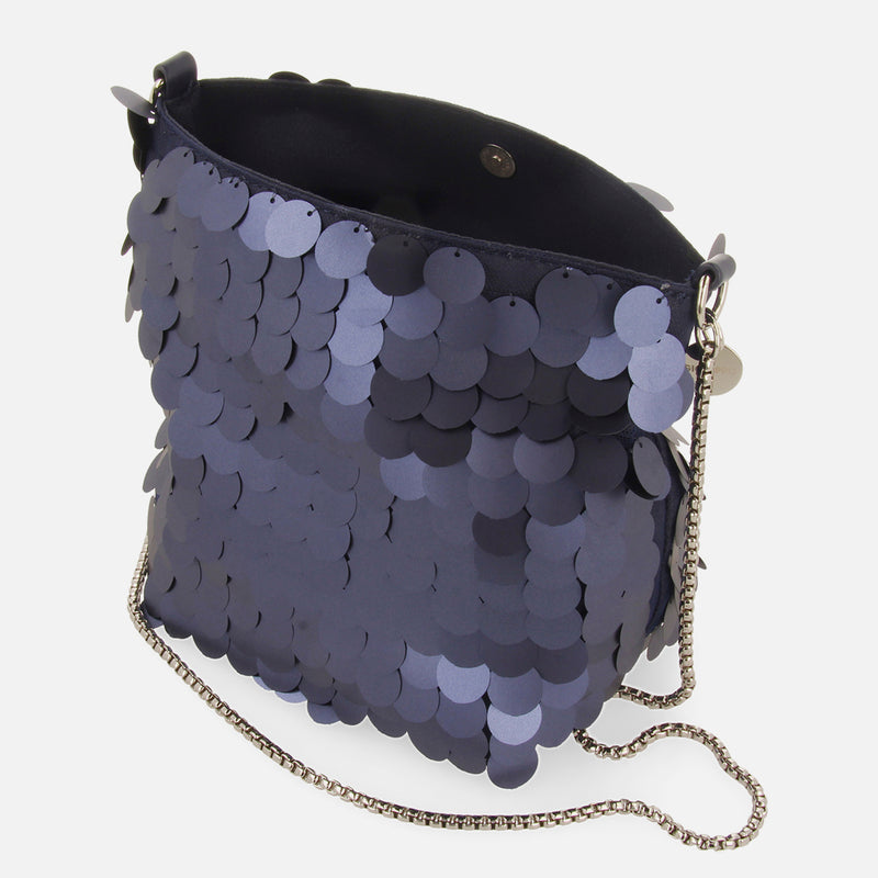 SEQUIN BUCKET BAG BEERZEL