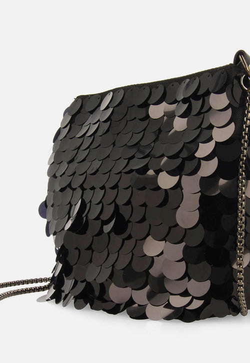 BOLSO TIPO BOMBONERA LENTEJUELAS BEERZEL